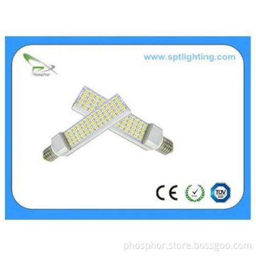 LED Horizontal down lights ,PL lamp led bulb downlight 9W E27